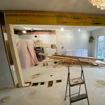 Complete home renovation project in the Greater Toronto Area